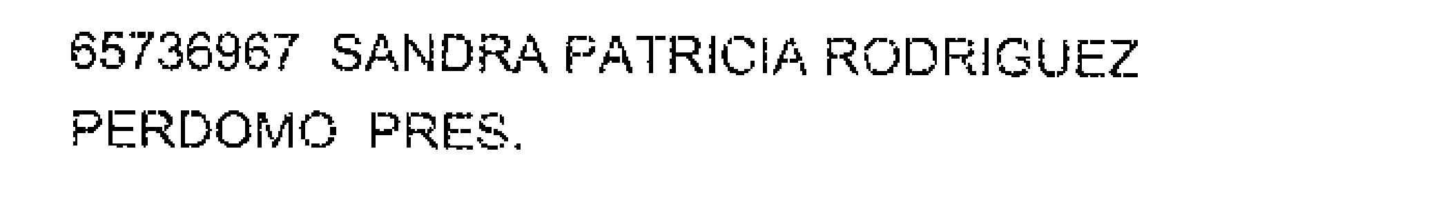 Extracto controlado de lista de designación del caso C05